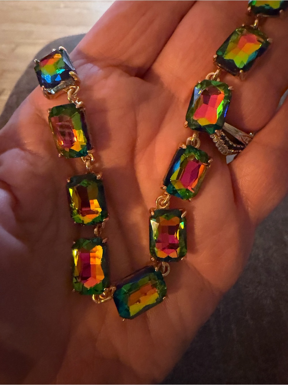 Multicolor Aurora Crystal Necklace - Women Jewelry